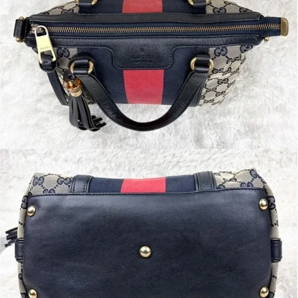 Gucci Black and Red Women's Bag - Picture 6 of 14